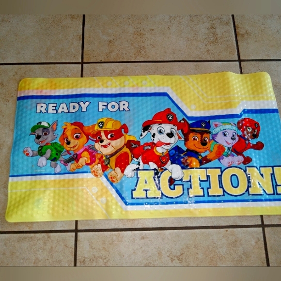 Bath Mat Paws Patrol so cute - Picture 1 of 3